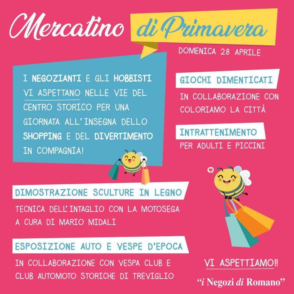 Mercatino di Primavera a Romano di Lombardia - Esposizione auto e moto storiche 12 72b95a16 71e4 474a 8e74 de7a3684fa23
